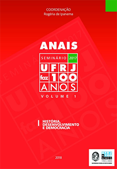 Anais do Seminário a UFRJ faz 100 Anos - volume 1