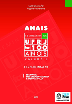 Anais do Seminário a UFRJ faz 100 Anos - volume 2 complemento