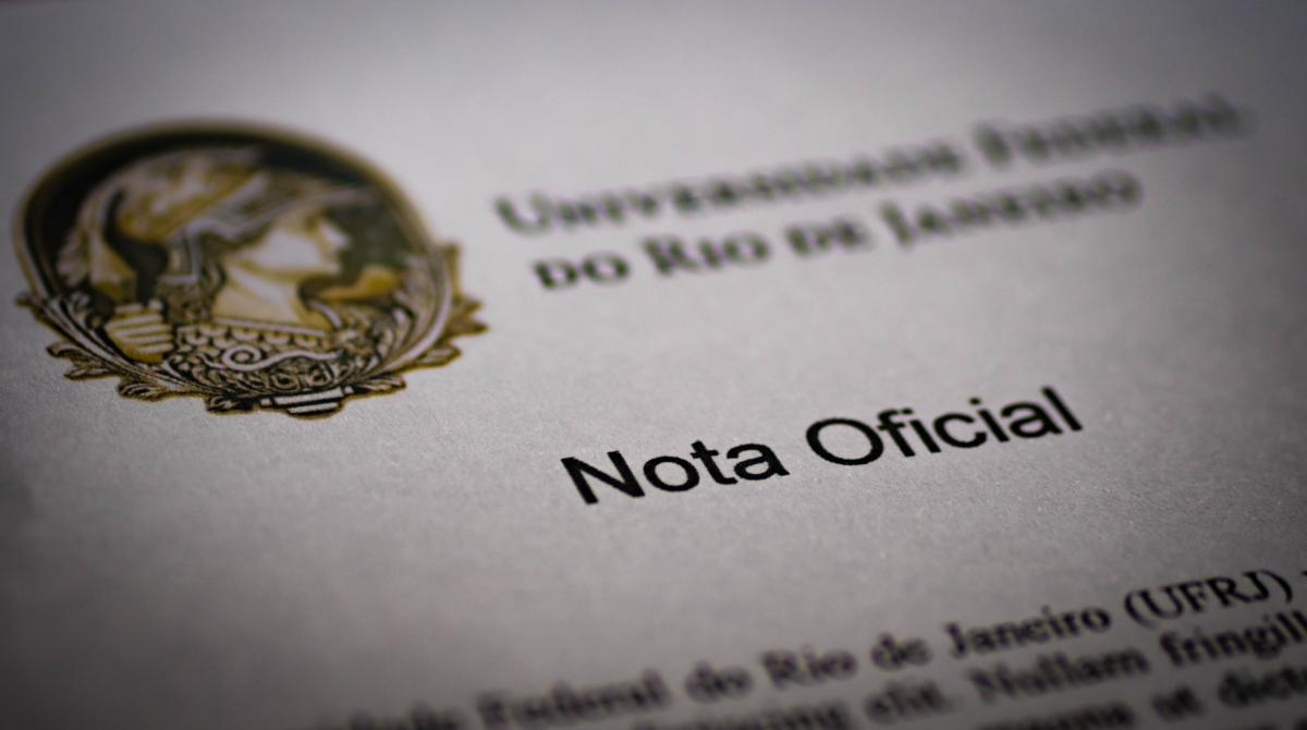 Nota oficial