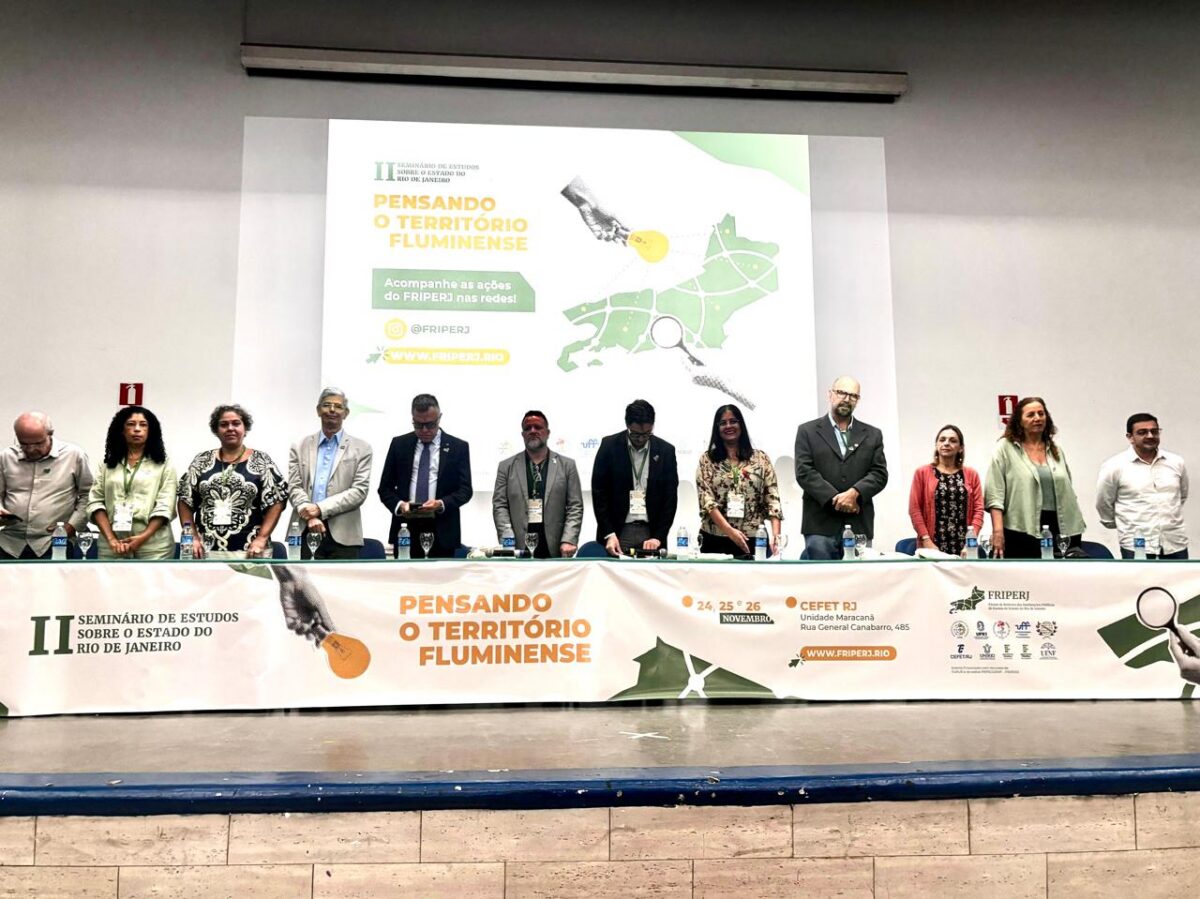 “Pensando o território fluminense” é o tema de seminário que reunirá, pelos proximos três dias, representantes da comunidade técnico-científica do estado.